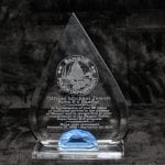 Glass Unique designs for Corporate and Employee Recognition