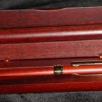 personalized wooden pen award