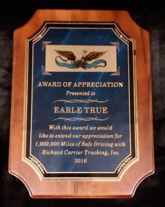 award of appreciation custom plaque